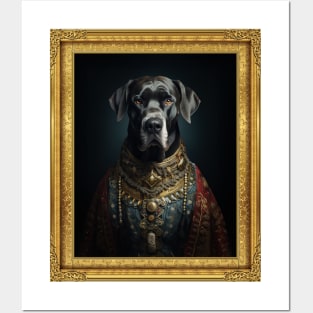 Great Dane - Medieval Tsar (Framed) Posters and Art